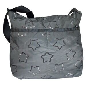 Lesportsac Rockstar Crossbody Star Sequin Glam Celestial Travel Festival Shopper